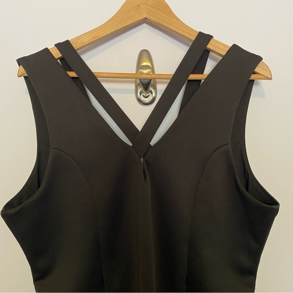Marilyn Monroe Mini Black Dress Size XL Strappy Mini Dress USA Evening Sleeveles - Picture 3 of 10